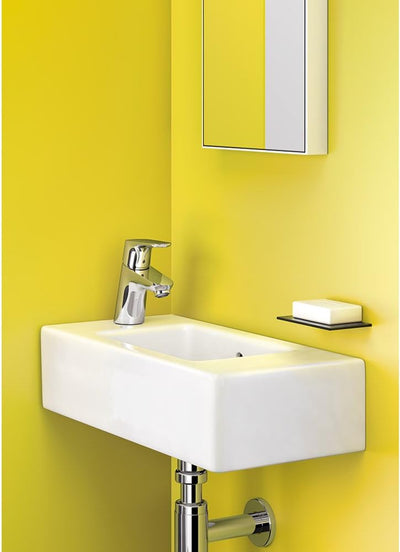 Grifo lavabo baño 1 manija 1.5pulg cromado