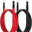 Cable batería 6AWG cobre puro 3/8" terminales marina