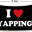 Bandera dormitorio universitario 3x5ft texto i love yapping