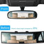 Espejo retrovisor 10.6pulg vidrio HD antirreflejo SUV camión blanco