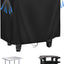 Funda impermeable mesa patio acero inox 30x24pulg negro