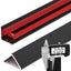 4 Protectores esquina aluminio para puerta pared negro