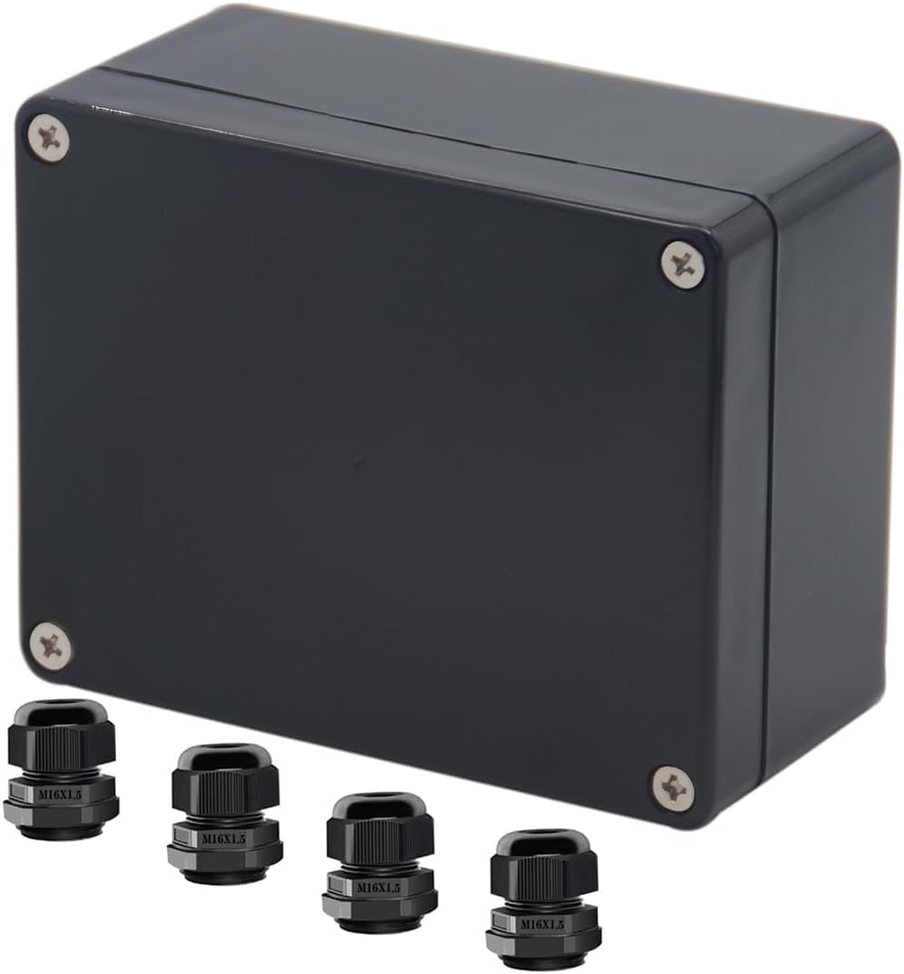Caja electrónica ABS IP65 impermeable para proyectos DIY