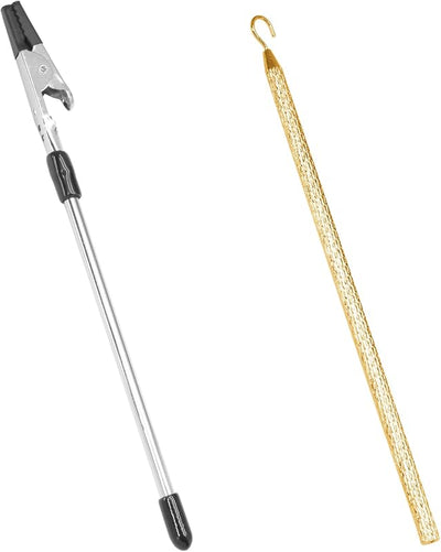 2 Ayudantes de pulsera para auto cierre reloj y cremalleras oro plata