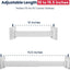 Barra ajustable aluminio para ducha caravana 3 pzas
