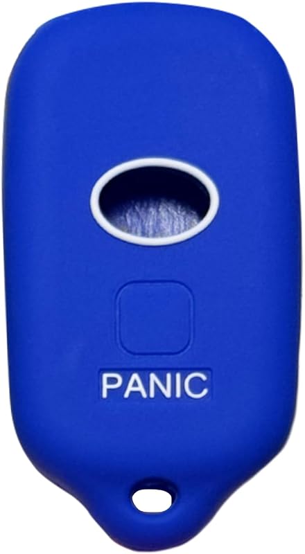 Funda llavero Toyota Highlander 3 botones azul