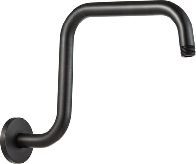 Extensor ducha 13pulg forma S bronce frotado con aceite