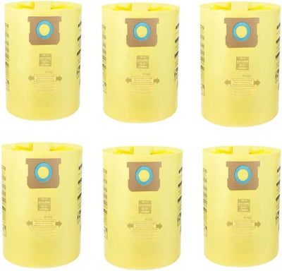 Pack 6 bolsas vacío compatibles aspiradora 10-14gal doble capa