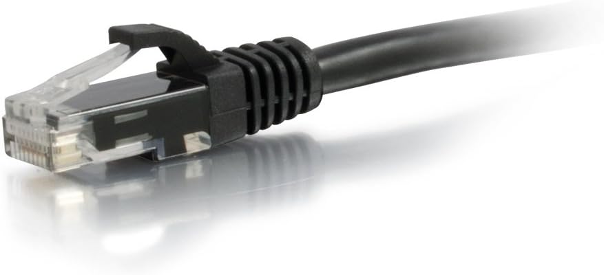 Cable Cat6 sin blindaje 9.14m negro