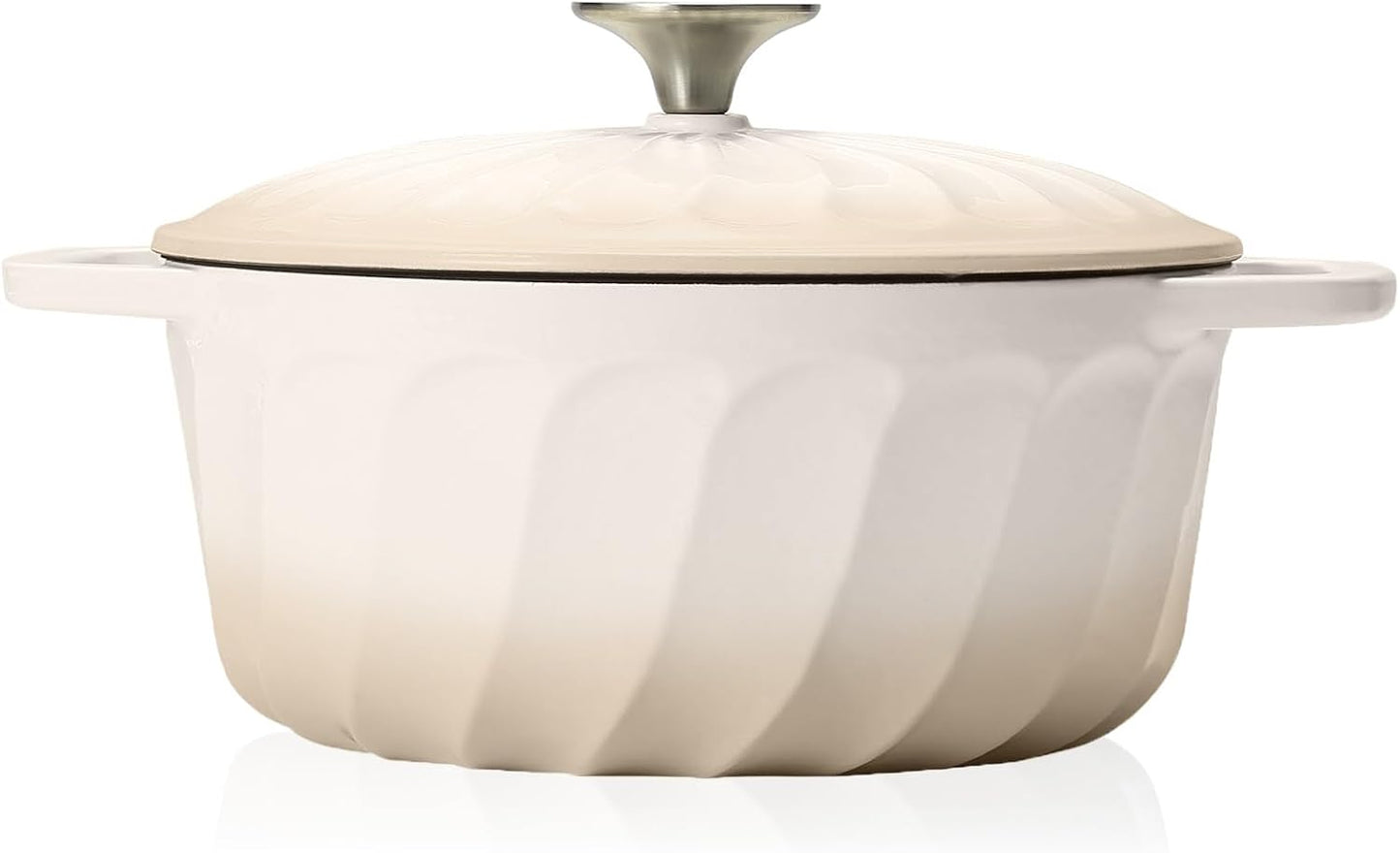 Horno holandés hierro fundido esmaltado 6qt asas dobles