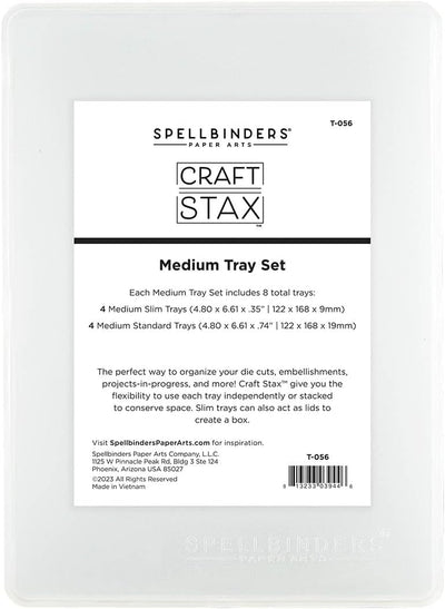 Set bandejas medianas Spellbinders T-056