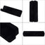 Pack 2 pulseras terciopelo negro caja regalo