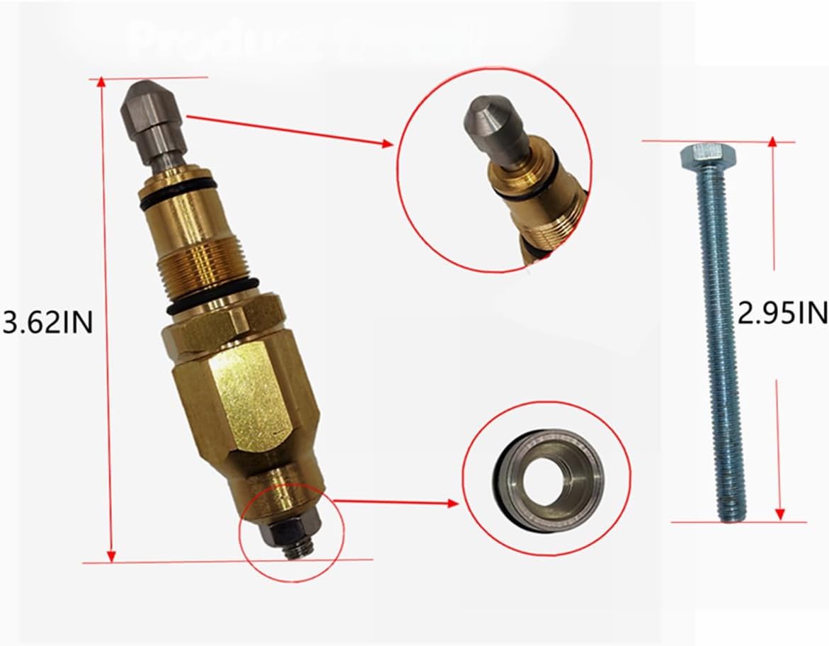 Kit reconstrucción válvula descargador bomba 2500-3000psi
