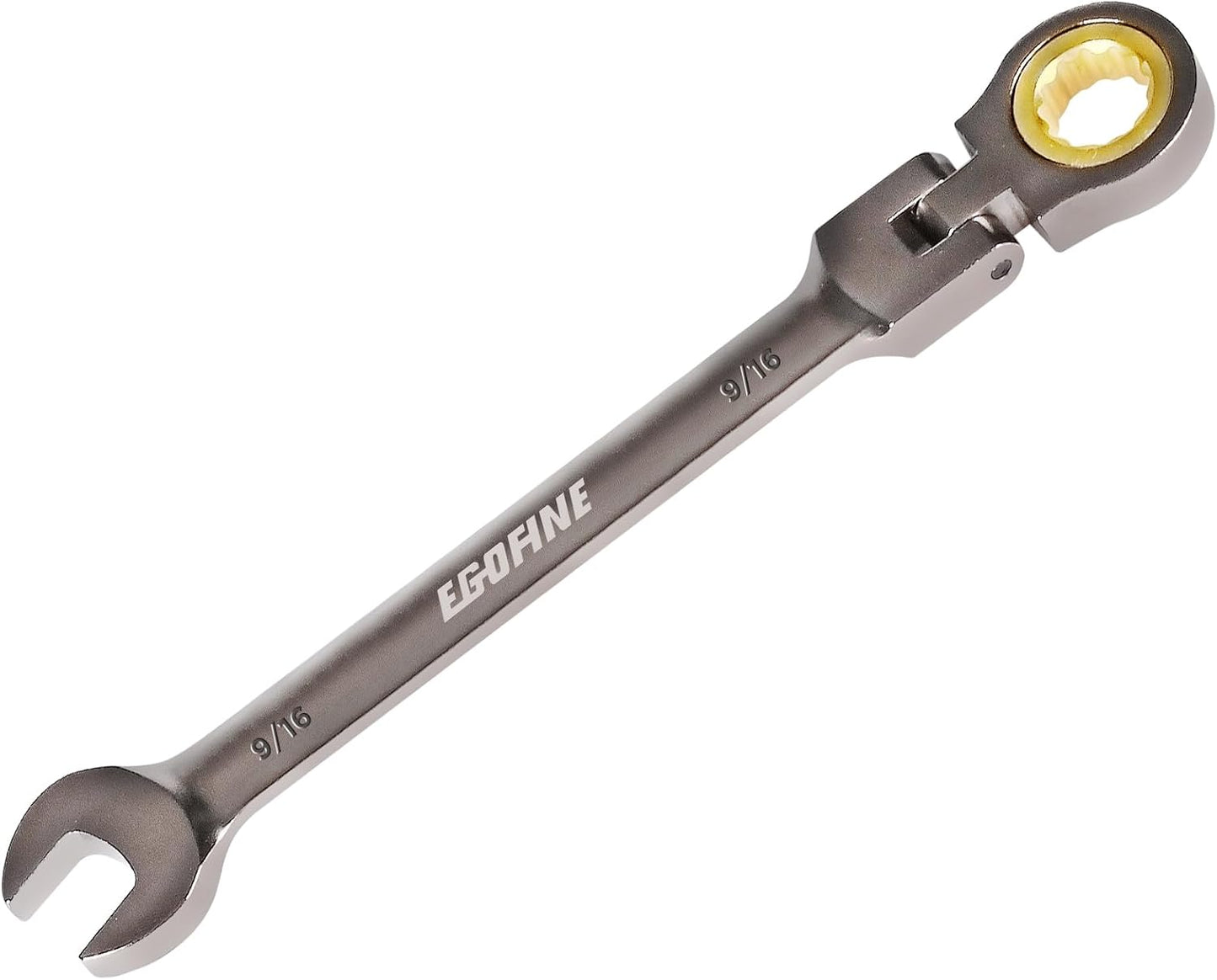 Llave trinquete 9/16 flexible cabeza 12 puntos 72 dientes