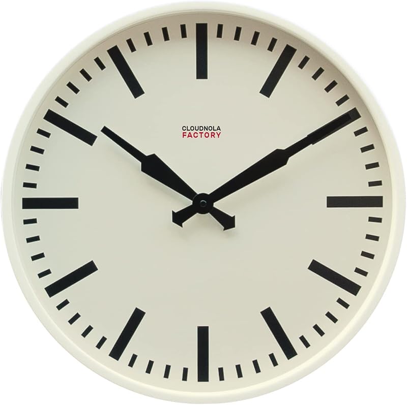 Reloj pared moderno sin tictac 18pulg movimiento cuarzo