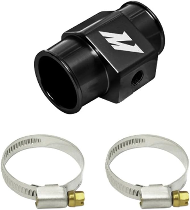 Adaptador sensor temperatura agua 28mm negro