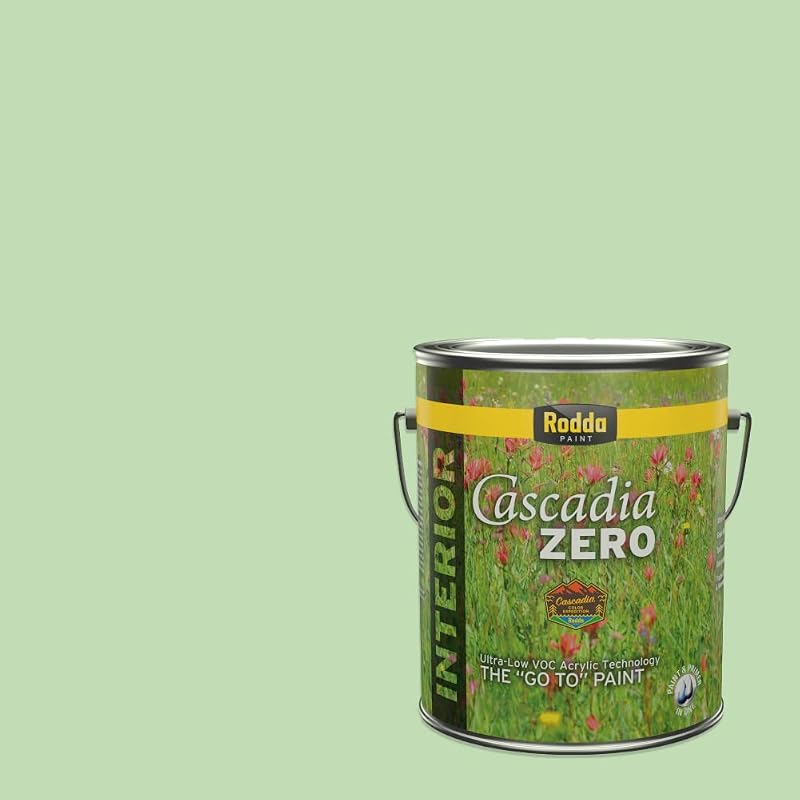 Pintura semibrillante interiores 1gal brillo verde