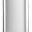 Bote basura 10L acero inox pedal paso plateado