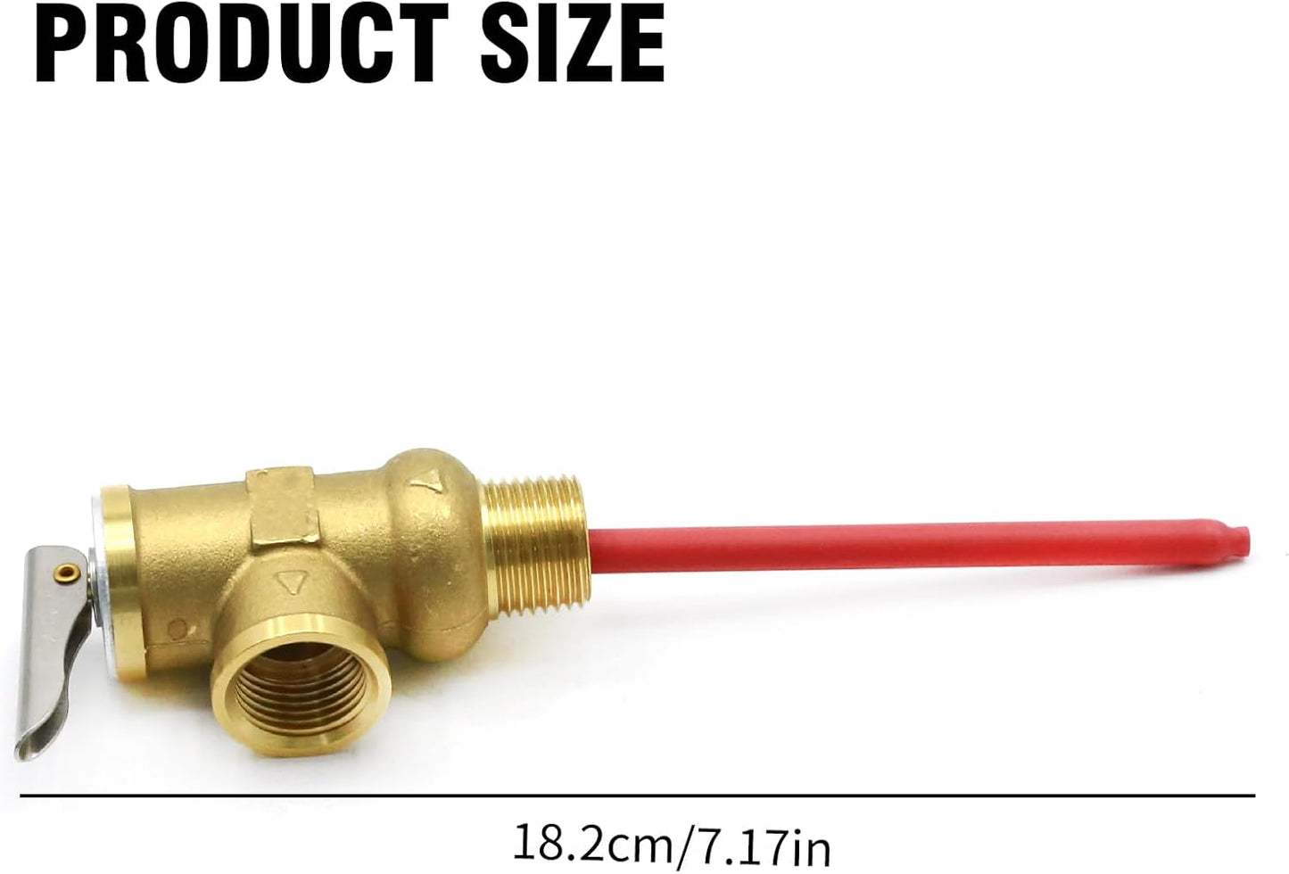 Válvula alivio 1/2" 150PSI repuesto Camco G10-1E