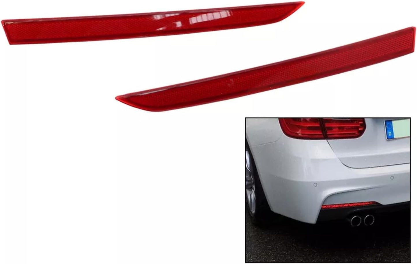 Parachoques trasero BMW Serie 3 F30 F31 M Sport