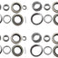 Set 4 rodamientos cubo remolque 2.25" 2.125"