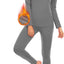 Ropa interior térmica mujer forro vellón invierno