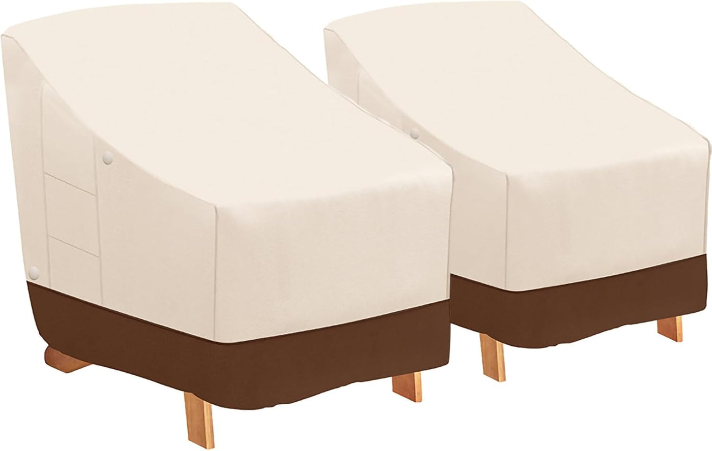 Funda silla patio 2uds 101x94x76cm 900D impermeable