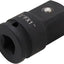 Adaptador enchufe 1/2" F a 1" M acero cromado