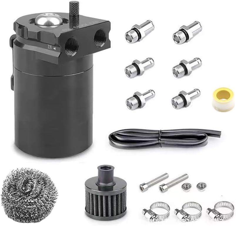 Kit captura aceite aluminio 10.1oz con filtro