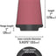 Filtro aire universal 4pulg id 7pulg altura base