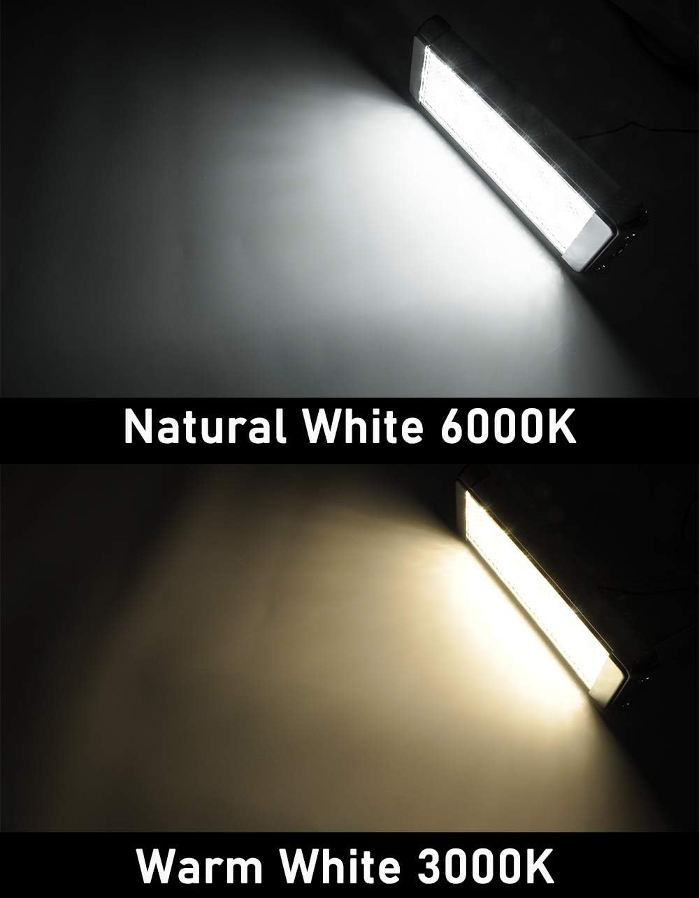Lámpara LED cúpula 10.3" luz blanca cálida 3000K 12V/24V