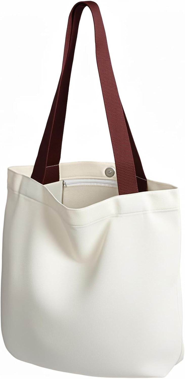 Bolsa regalo reutiliz. lona asa compras marrón
