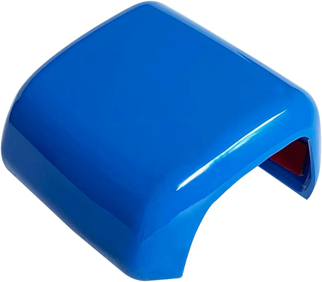 Cubierta rueda plástico ABS decoración consola central azul