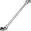 Llave trinquete extra larga cabeza flexible 0.472-0.512pulg