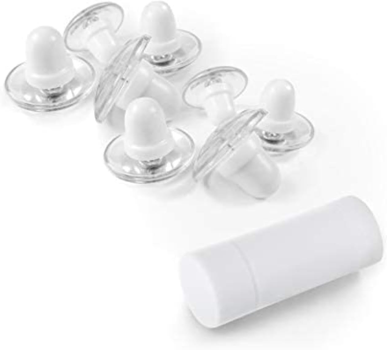 Clips magnéticos edredón transparentes 16 pzas soportan 10lb