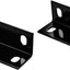 Soporte esquinero negro pack 2