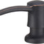 Dispensador jabón fregadero cocina bomba giratoria 11oz bronce