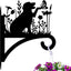 Soportes colgantes hierro para plantas helechos