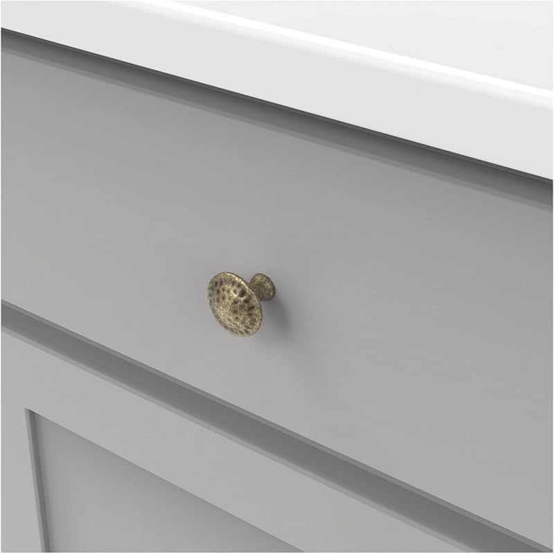 Pack 10 pomos gabinete hongo 1-1/4"