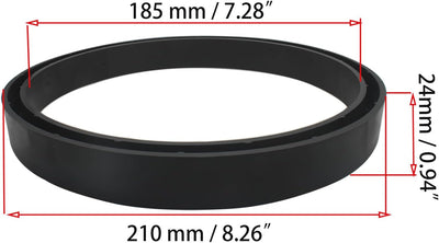 Base anillo plástico para tanque propano negro