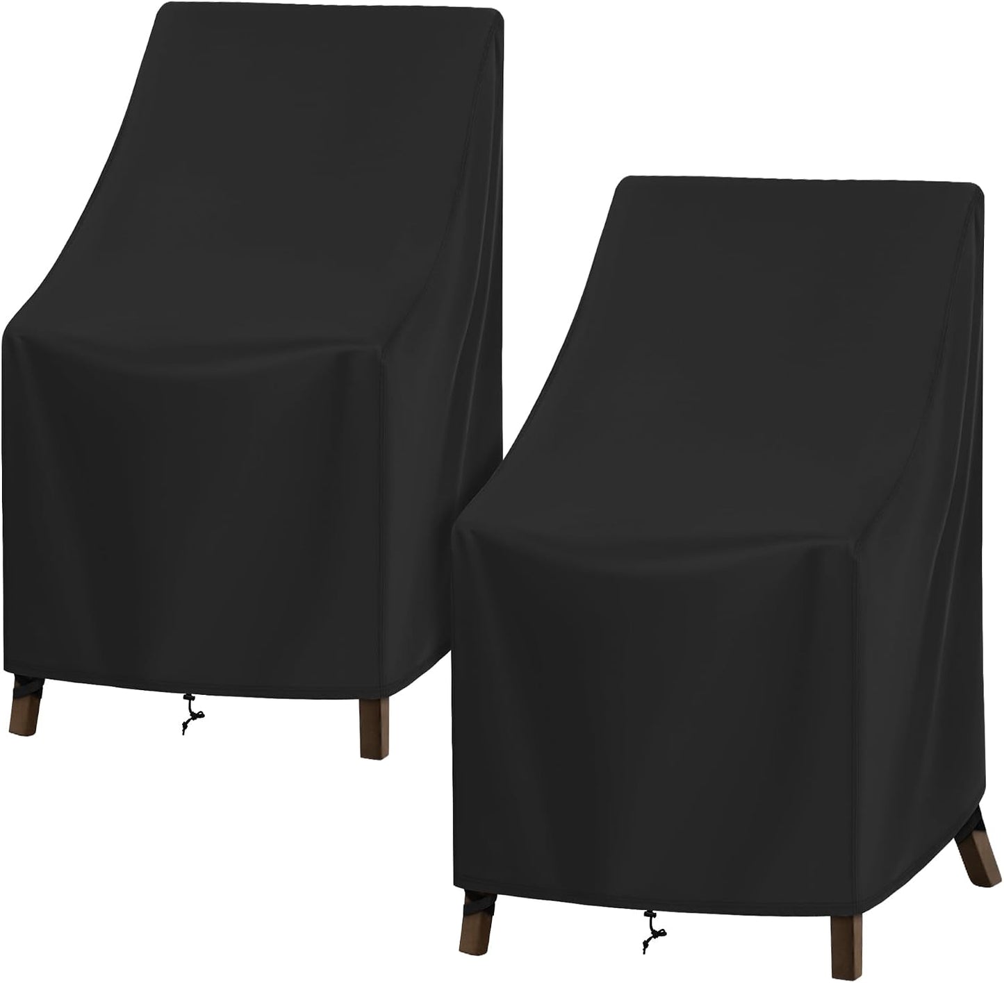 Fundas sillas patio pack 2 con correas resistentes