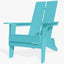 Silla Adirondack Plegable Resina Apilable para Patio