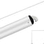 Barra transversal ajustable 5-12ft para telón boda