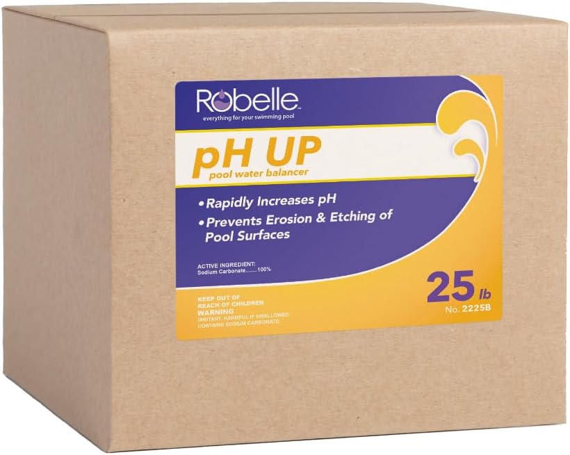 pH para piscinas 25lb 100% carbonato sodio