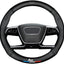 Funda volante coche comp Audi cuero textura carbono