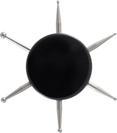 Herramienta punteado uñas 6en1 disco ergonómico negro