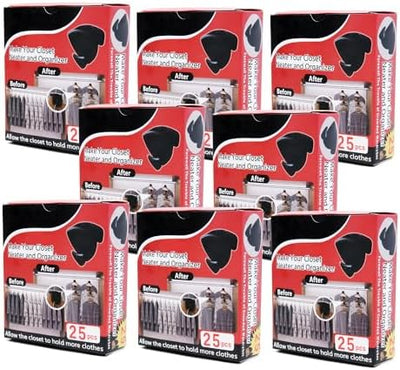 Ganchos extensores para colgar paquete 200 negro