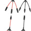Conectores solares 1500V 30A PPO 10AWG paralelo rojo-negro