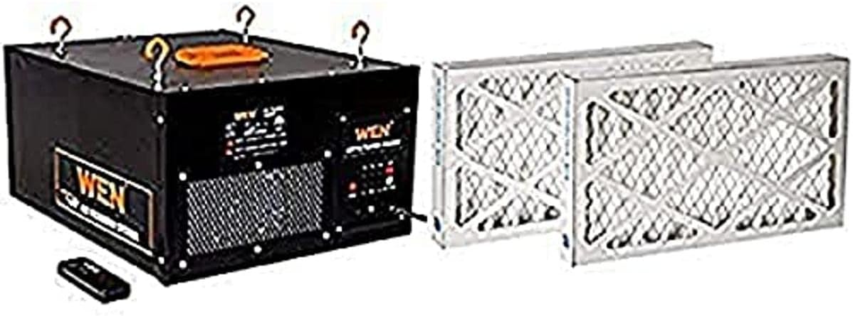 Sistema filtración aire 3 velocidades 300-400 CFM filtros 5