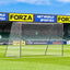 Portería fútbol jardín acero galvanizado 1.65"